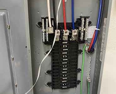 New Electrical Panel Installation