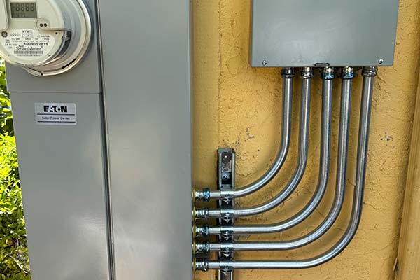 Outdoor Electrical Service Installation